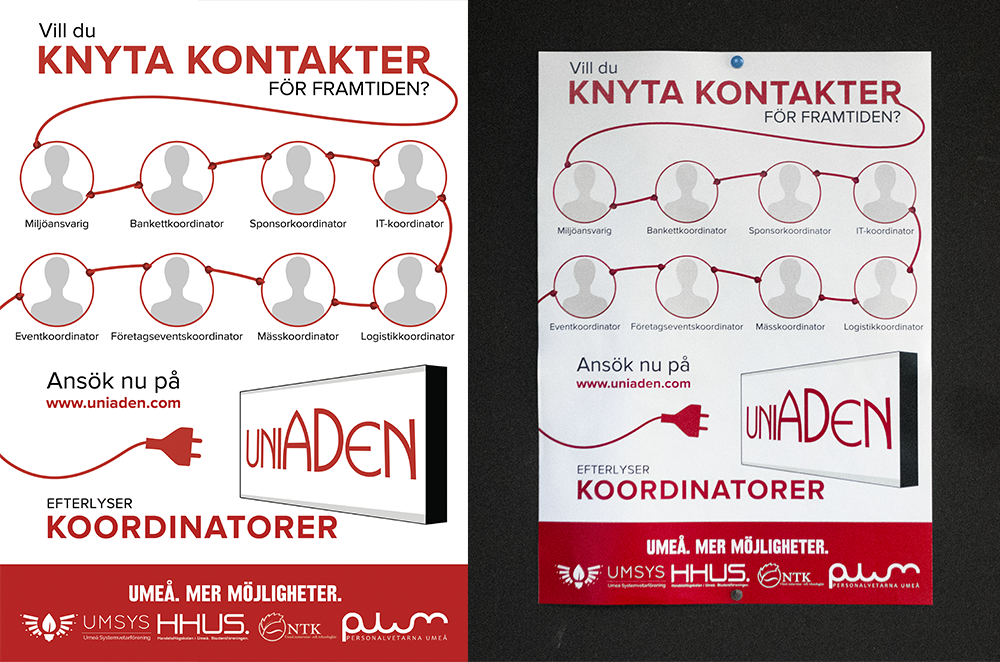 Visuell kommunikation för Uniaden 2019